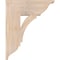 Ekena Millwork Thorton Traditional Smooth Bracket, Douglas Fir, 5 1/2"W x 18"D x 22"H BKT06X18X22THR01SDF - alternate 4